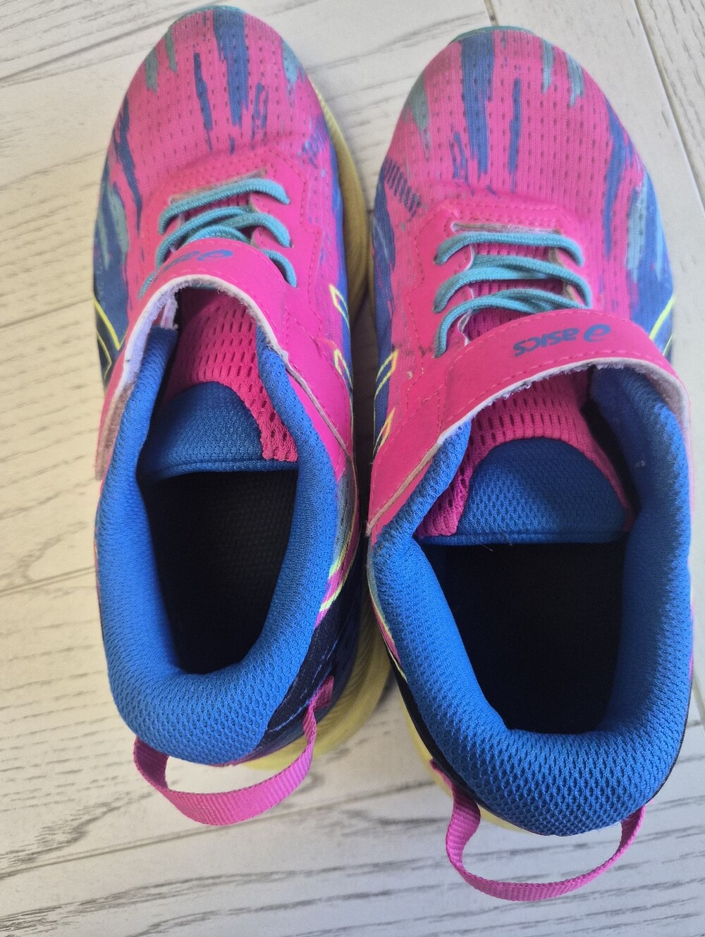 ASICS girls Pre Nosa Shoes Size 1.5 Pink - Picture 10 of 11